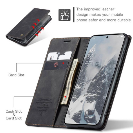 Чохол-книжка CaseMe-013 Multifunctional на OnePlus 13 - чорний
