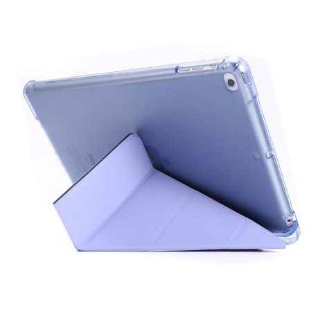 Противоударный чехол-книжка Airbag Deformation для iPad Air 2 - фиолетовый