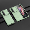 Противоударный чехол Luggage для Samsung Galaxy  Fold4 5G - зеленый