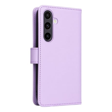 Чехол-книжка BETOPNICE BN-005 2 in 1 Detachable Imitate Genuine Leather для Samsung Galaxy S24 FE 5G - фиолетовый