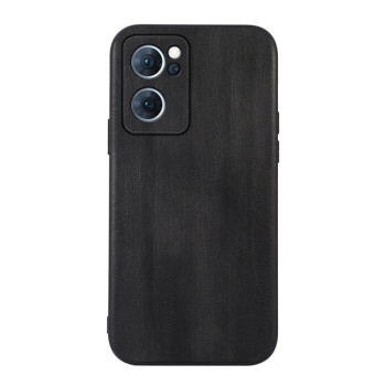 Защитный чехол Version Cow Texture для OPPO Reno7 5G  - черный