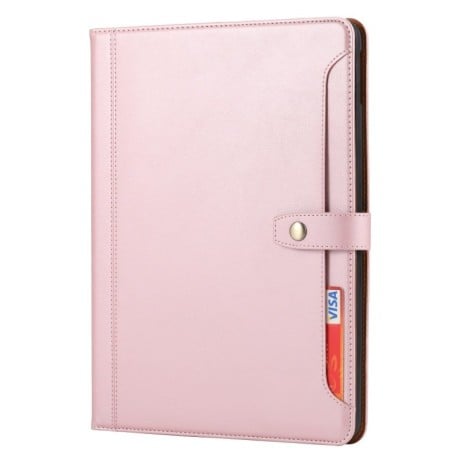 Чехол - книжка Calf Texture Double Fold Clasp для iPad 10.2 - розовый