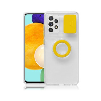 Протиударний чохол Sliding Camera with Ring Holder Samsung Galaxy A53 - жовтий