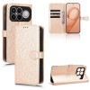 Чехол-книжка Honeycomb Dot для Xiaomi Redmi K90 Pro Max 5G / Poco F8 Ultra — золотой