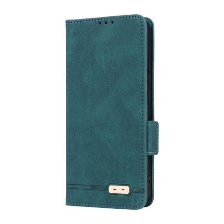 Чехол-книжка Magnetic Clasp Flip для OPPO Reno13 Pro - зеленый