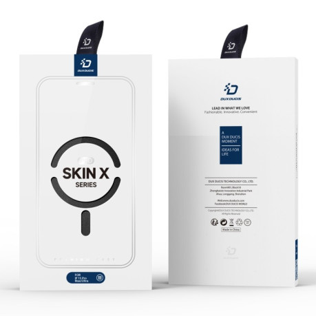 Чохол-книжка DUX DUCIS Skin X Pro Series Magsafe на iPhone 15 Pro Max - чорний