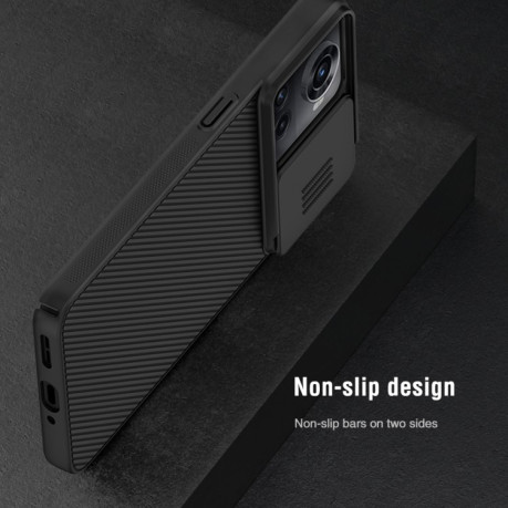 Противоударный чехол NILLKIN CamShield для OnePlus Ace 5G/10R 5G - черный