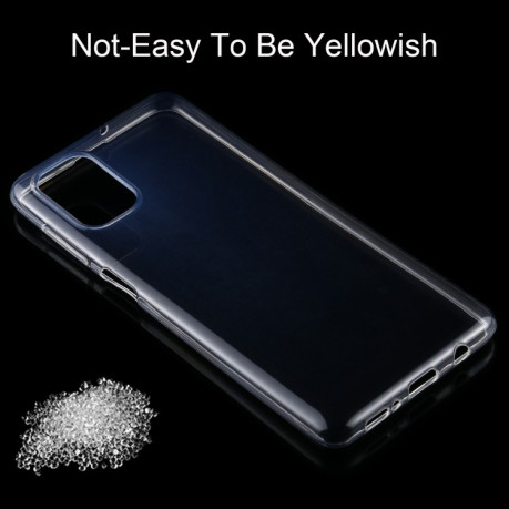 Ультратонкий силиконовый чехол 0.75mm на Samsung Galaxy M51 - прозрачный