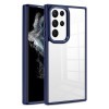 Протиударний чохол Clear Acrylic для Samsung Galaxy S23 Ultra 5G - темно-синій