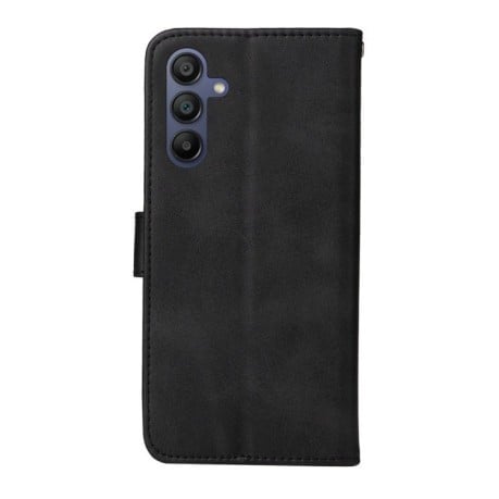 Чехол-книжка Stitching Calf Texture для Samsung Galaxy A16 5G - черный