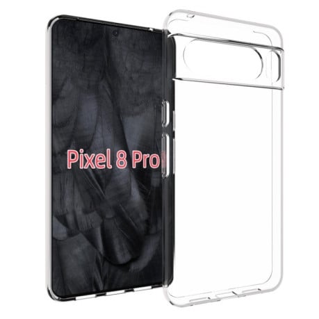 Противоударный чехол Waterproof Texture для Google Pixel 8 - прозрачный