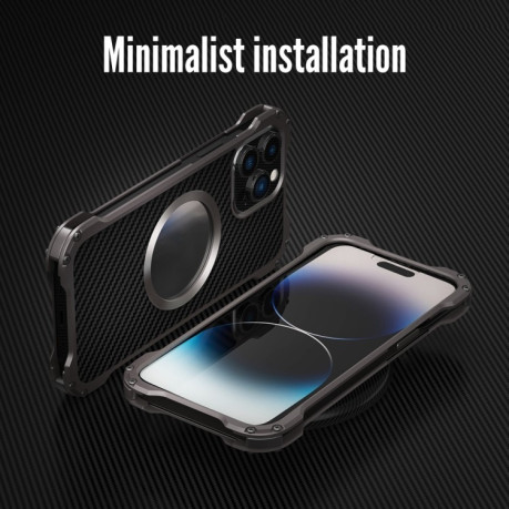 Протиударний чохол R-JUST RJ51 для iPhone 14 Plus - сірий