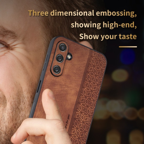 Противоударный чехол AZNS 3D Skin Feel для Samsung Galaxy A14 5G - черный