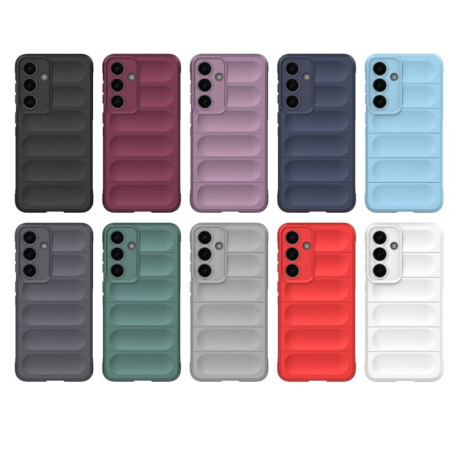 Силіконовий чохол Magic Flannel для Samsung Galaxy S25+ 5G - блакитний