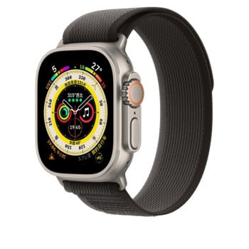 Ремінець Loop Nylon для Apple Watch Series 8/7 41mm/40mm - чорний