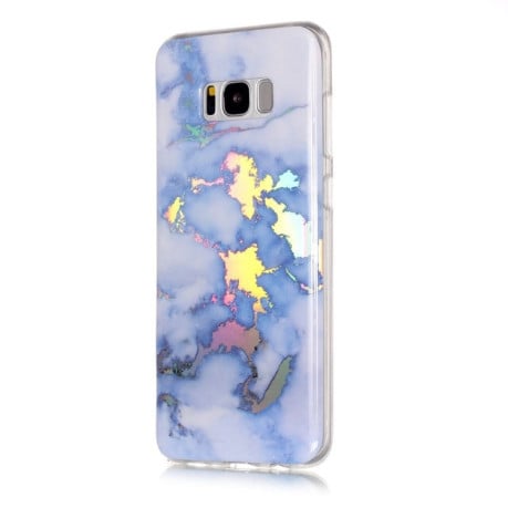 Чехол Blue Gold Marble Pattern на Samsung Galaxy S8 + / G955