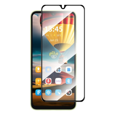 Защитное Стекло ENKAY Full Glue High Aluminum-silicon для Xiaomi Redmi 14C/Poco C75 - черное