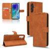 Чехол-книжка Retro Skin Feel Business Magnetic на Samsung Galaxy M55 5G - коричневый