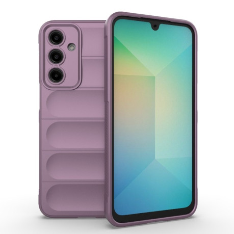 Силіконовий чохол Magic Flannel для Samsung Galaxy A16 5G - фіолетовий