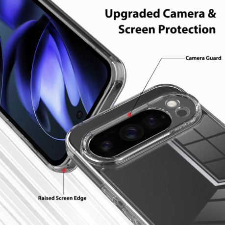 Акриловый противоударный чехол HMC для Google Pixel 10 Pro XL - прозрачный