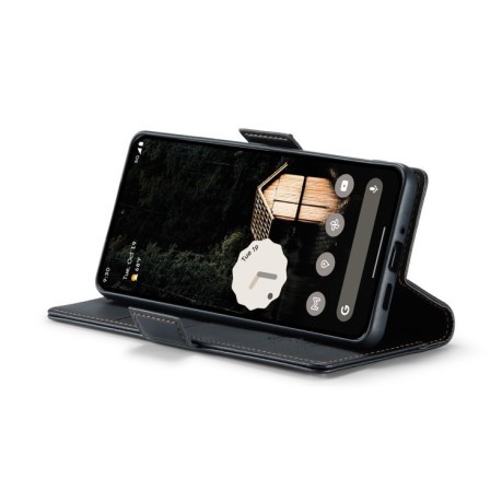 Чохол-книжка CaseMe 023 Butterfly Buckle Litchi RFID Anti-theft Leather для Google Pixel 9 Pro XL - чорний