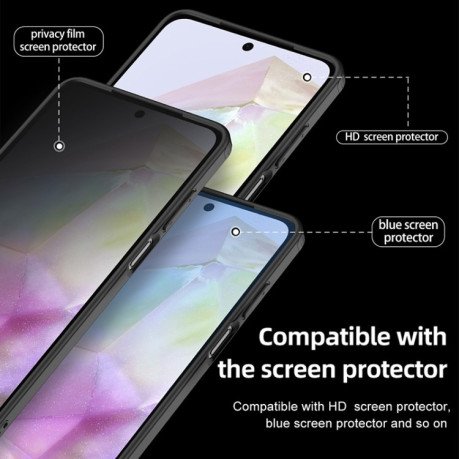 Чохол Armor Clear TPU Hybrid PC для Samsung Galaxy A26 5G - чорний