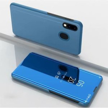 Чехол книжка Clear View на Samsung Galaxy A30/A20 -небесно-голубой