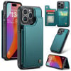 Чохол CaseMe C22 Card Slots Holder RFID Anti-theft для iPhone 15 Pro Max - синій