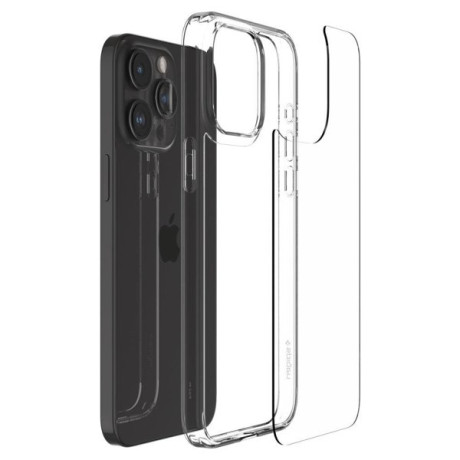 Оригинальный чехол Spigen AirSkin Hybrid для iPhone 15 Pro - Crystal Clear
