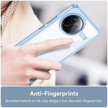 Противоударный чохол Colorful Acrylic Series для Xiaomi Poco F7 Ultra - синий