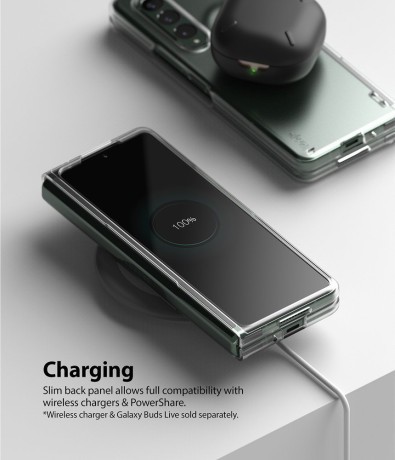 Оригинальный чехол Ringke Slim Ultra-Thin для Samsung Galaxy Z Fold 3 - translucent