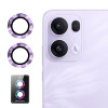 Захисне скло на камеру ENKAY Aluminium для OPPO Reno13 Pro Global - фіолетове