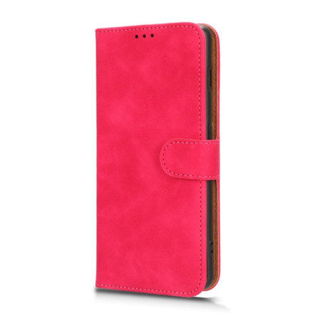 Чохол-книжка Skin Feel Magnetic для OnePlus 11R / Ace 2 - пурпурно-червоний