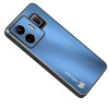 Протиударний чохол Metal Brushed Texture на Realme GT Neo 5 5G / GT3 5G - синій