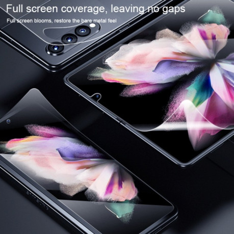 Защитная пленка на заднюю панель Soft Hydrogel для Samsung Galaxy Z Flip3 5G