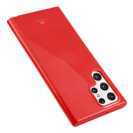 Противоударный чехол MERCURY GOOSPERY PEARL JELLY для Samsung Galaxy S22 Ultra 5G - красный