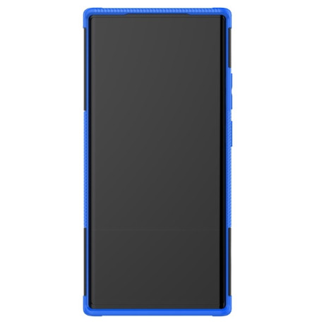 Противоударный чехол Tire Texture на Samsung Galaxy Note 20 Ultra - синий