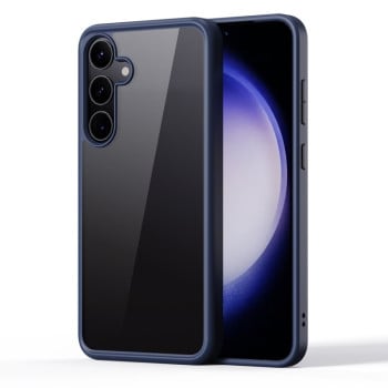 Противоударный чехол Ming Shield Hybrid Frosted для Samsung Galaxy S24+ 5G - синий
