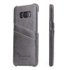 Чехол Fierre Shann Retro Oil Wax Texture на Samsung Galaxy S8/G950-черный
