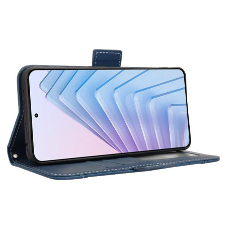 Чохол-книжка Skin Feel Calf Xiaomi Redmi Note 14 4G 164.84mm EU Version - синій