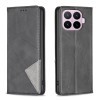 Чохол-книжка Rhombus Texture на Xiaomi 17T Pro 5G — чорний