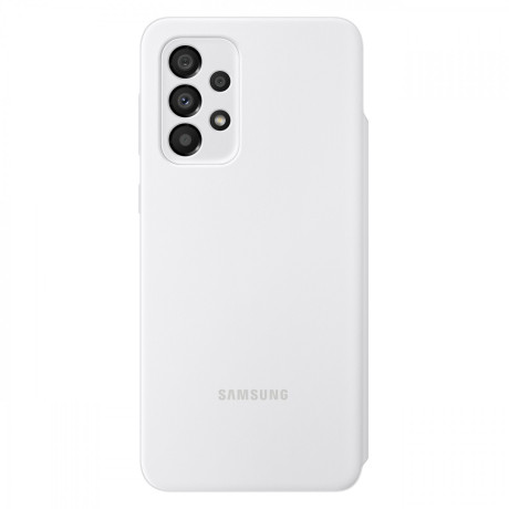 Оригинальный чехол-книжка Samsung S View Wallet для Samsung Galaxy A33 - белый
