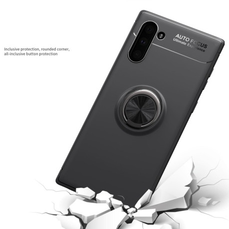 Протиударний чохол Lenuo на Samsung Galaxy Note 10 - чорно-червоний