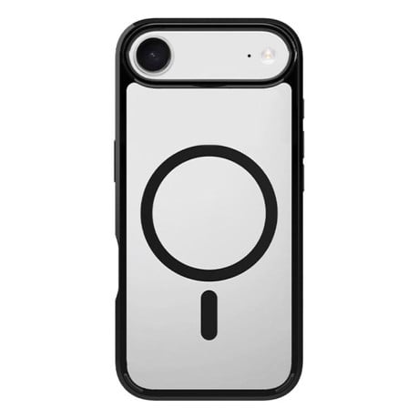 Чехол Kalebol Clear с MagSafe гибрид на iPhone Air - черный