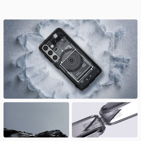 Оригинальный чехол Spigen Ultra Hybrid  Zero One Mag Case для Samsung Galaxy S25  - Black