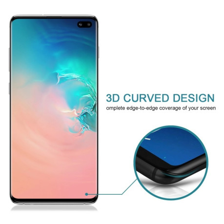 Защитное стекло 9H 3D Curved Anti-glare для Samsung Galaxy S10 Plus