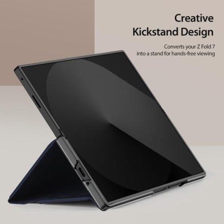 Чехол-книжка DUX DUCIS Bril Series на  Samsung Galaxy Fold 7 5G - синий