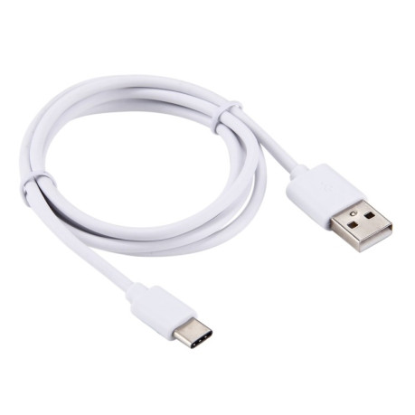 Кабель USB 2 to USB-C / Type-C Charging Data Cable, Cable Length: 1m - білий