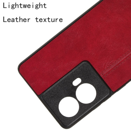 Ударозащитный чехол Sewing Cow Pattern для Motorola G85 5G / S50 Neo 5G - красный