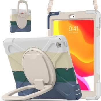 Противоударный чехол Colorful для Apple iPad 10.2 2019 / 2020 - зеленый